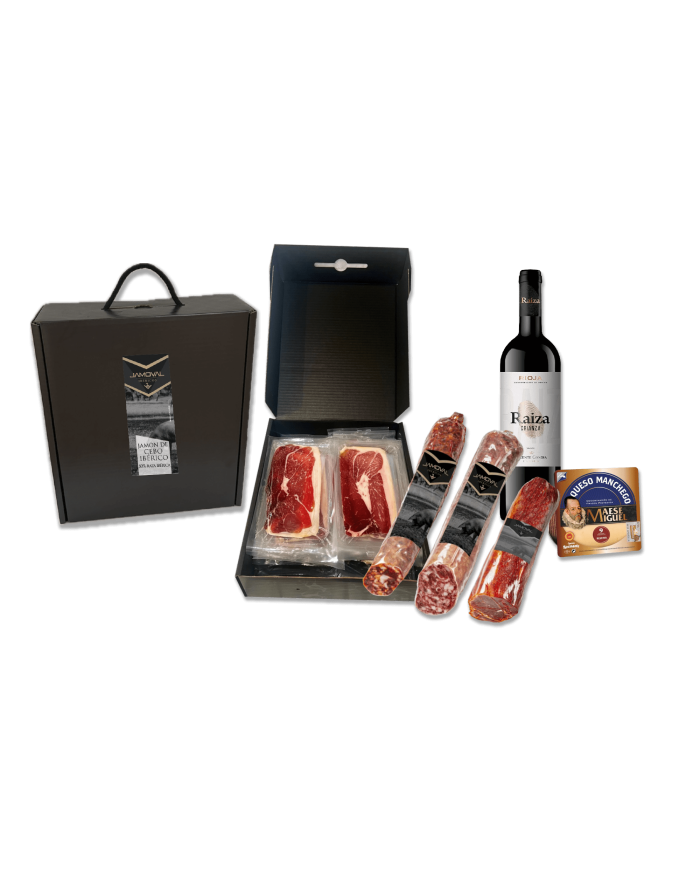 LOTE 14. LOTE JAMÓN de CEBO IBÉRICO 50% Raza Ibérica LONCHEADO