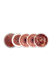 LOTE 15. 5 PLATOS JAMÓN DEGUSTACIÓN