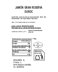 LOTE 15. 5 PLATOS JAMÓN DEGUSTACIÓN