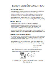 LOTE 15. 5 PLATOS JAMÓN DEGUSTACIÓN